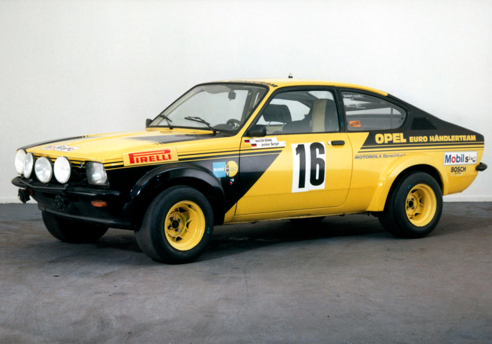 Opel Kadett GTE rallye elba 77 miniature 1 43 - Collection